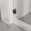 Porte de douche coulissante sans cadre-127317702