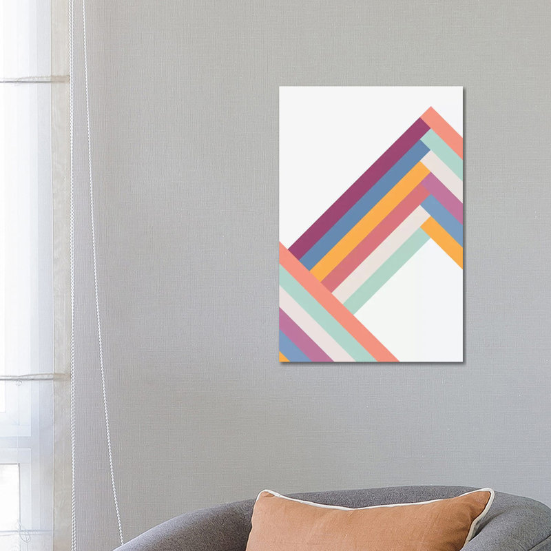 «Mountain Range» par The Native State - impression sur toile tendue, H 26 po x l 18 po x 1,5 po