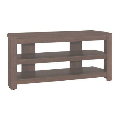 Meuble télé contemporain de 42 po avec tablettes pour console de rangement et espaces de vie de style