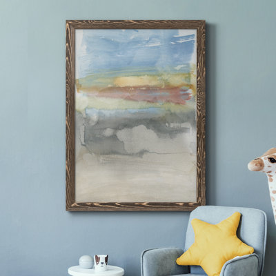 High Desert Sunset I - peinture sur toile encadrée