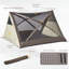Tente de camping Outsunny 2-3 personnes Pop Up