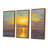 Shanell - Sunset Wall Art Set-108464524-108464526