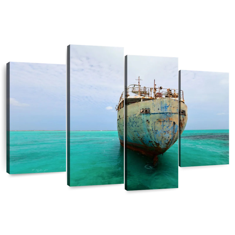 Old Ship In The Caribbean