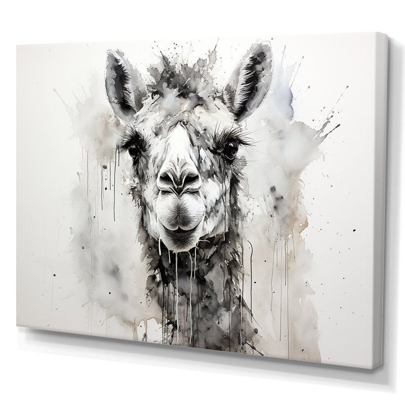 Minimalisme monochrome chameau I sur toile, H 24 po x l 32 po x P 1 po, Toile tendue