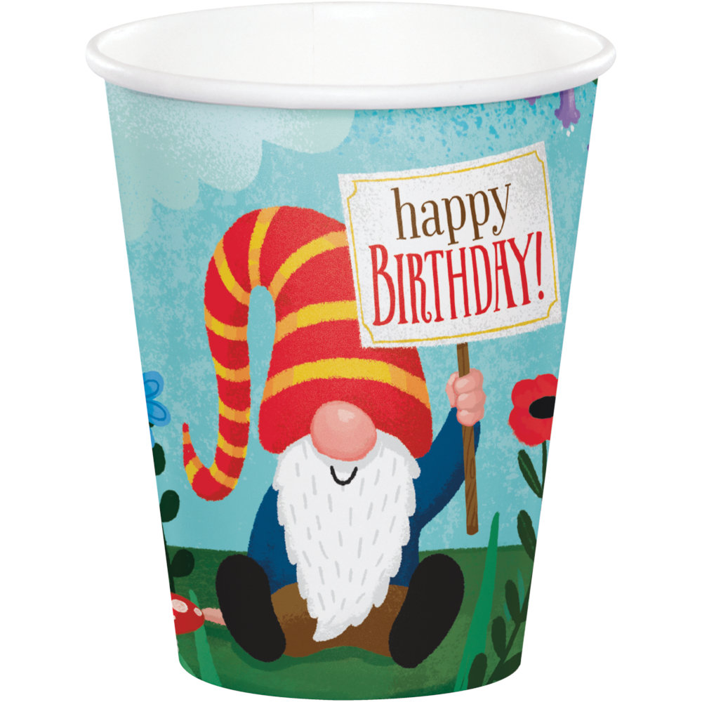 Lot De 8 Gobelets Fête Thème Police - 266ml - Décoration Anniversaire Enfant