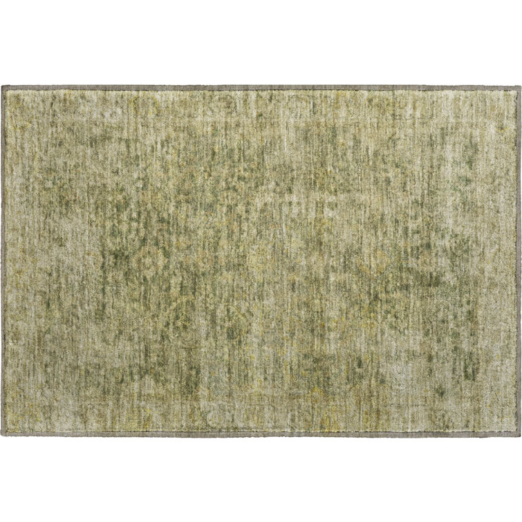 Premium Machine Washable Verlin AMF1773 Border Rug