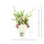 Centerpiece with Wild Heather, Hydrangeas, and Delphinium