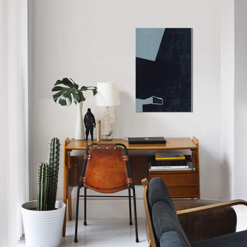 « ship shape i », impression sur toile, H 40 po x l 26 po x P 1,5 po, Toile tendue, Pas de tapis