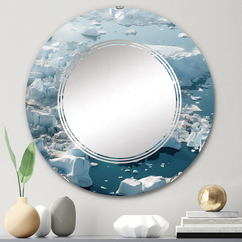 Miroir d'Uklarville, 24 po x 24 po
