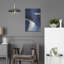 Art mural luxueux en métal «My Baby Blue 2» par Farida Zaman, 16 po x 24 po-1120740942