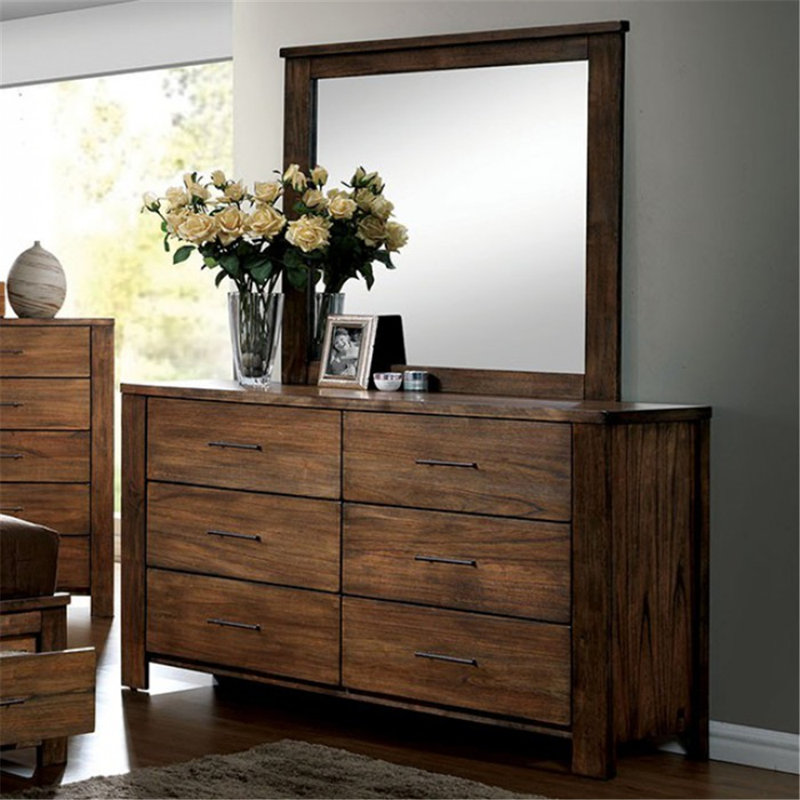 Commode double 6 tiroirs Jaydah