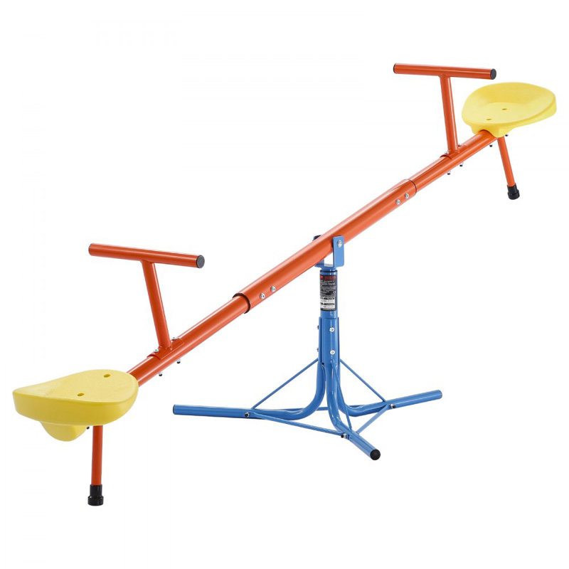 Bascule pour enfants, capacité de 100 lb, 360 degrés, bascule rotative pour enfant 3 ans et plus