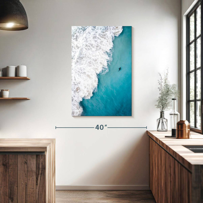Requin ronce dans les bas-fonds, H 39 po x l 26 po