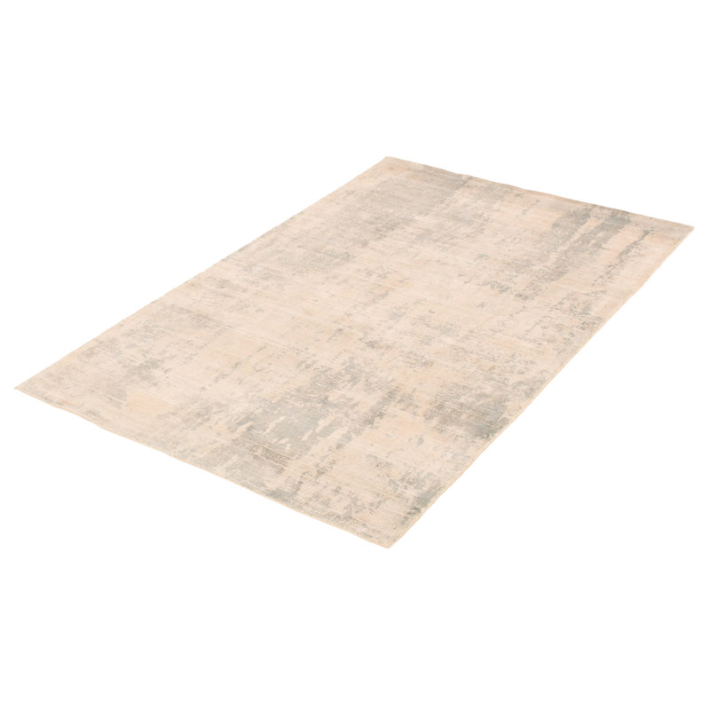 Tapis beige tissé à la main