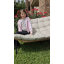 Causeuse de patio de 53,15 po de largeur Lelsie-558372295
