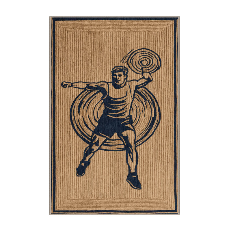  Tapis lavable Discus, Rectangulaire 2 pi x 3 pi