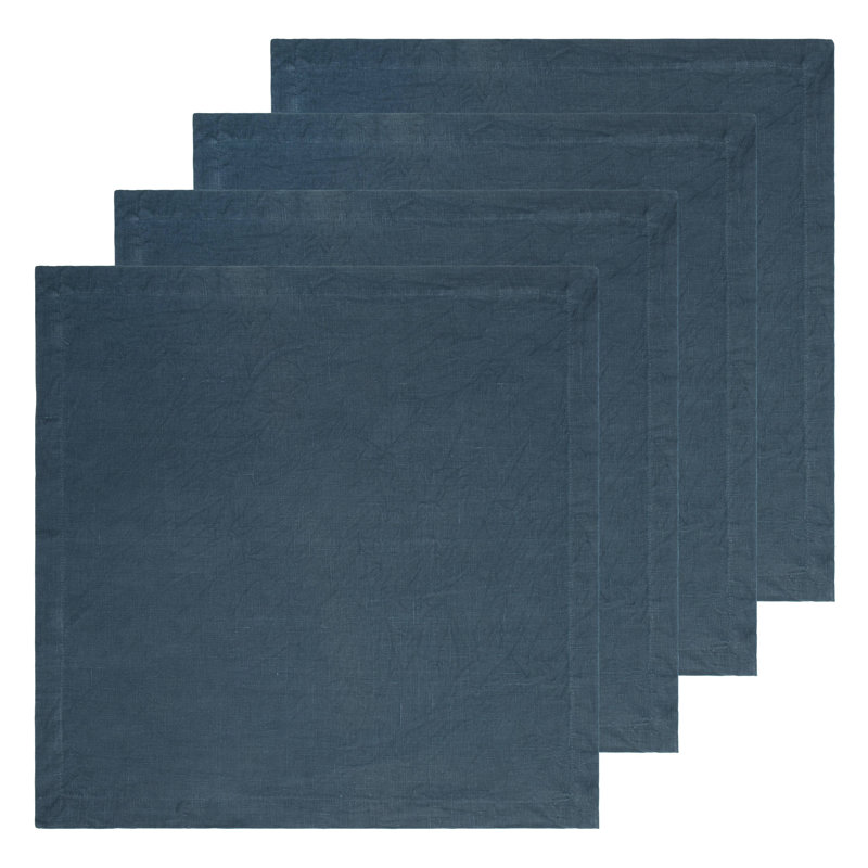 Serviette Dalissa, Indigo