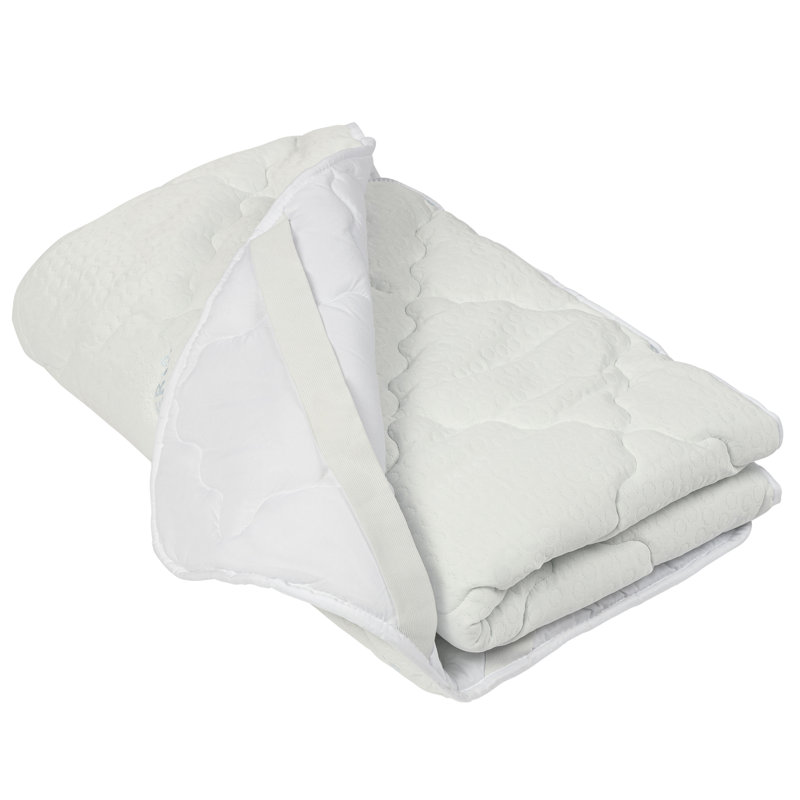 White Noise 4cm Mattress Topper, European Double (140 x 200cm)	