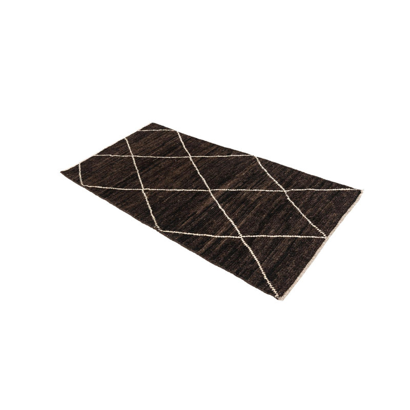Kalmanovitz Dark Brown Rug