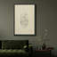 Art mural rétro européen rétro sur toile, décor architectural crème pour étude ou salon-115240498-115240503-115240505