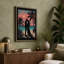 Sunset Embrace Tropical 1 Piece Wrapped Canvas Wall Art-1543393566-1543393567