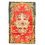 Tapis traditionnel turc rouge et brun 5 x 8