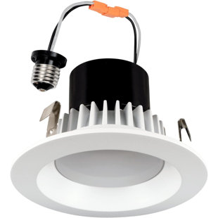 Luminaire encastré rond blanc 14 W 1100 lumens 14cc Perlglow