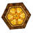 Rustic Lodge Glass Flush Mount