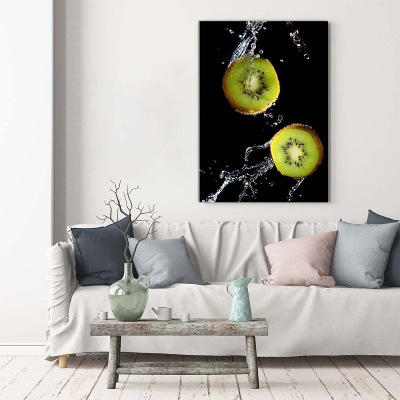 Kiwi - Wrapped Canvas Print