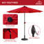 Parasol de marché lumineux 108 po Ifzah-2004069849