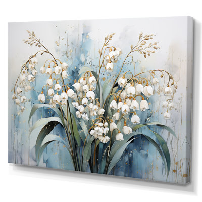 " Minimalism Snowdrop Flowers Harmony III "