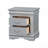 Platinum Finish Nightstand