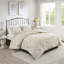 Édredon double / grand taupe avec douceur en chenille de coton 3 pièces-120945111-120945112