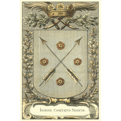 Vintage Insignia I by Vision Studio - Wrapped Canvas Painting