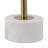 24" Cannes Agate And Marble Accent Table