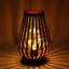 Mamie 17 cm Black/Bronze Table Lamp