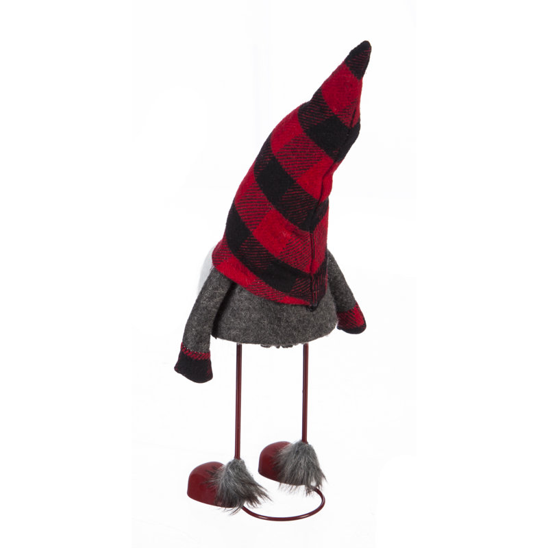 Ensemble de décoration en peluche de corps à ressorts 2 pièces gnome couple