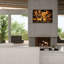  «Sail Boat Under Black & Yellow Sky» par Rey Klimt, art mural sur toile, 40 po x 26 po-1257064765