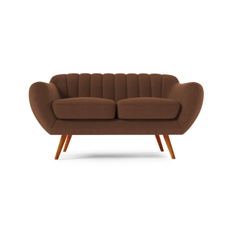 Katharine 2 Seater Loveseat, Ibiza Brown