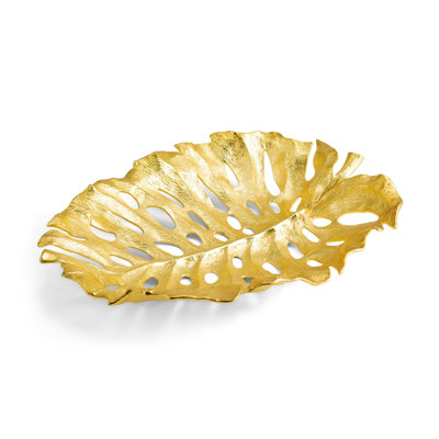 New Leaves Monstera Centerpiece Platter