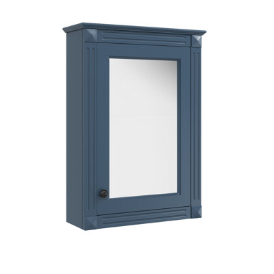 Armoire de rangement de salle de bain murale 20 "avec miroir, armoire à pharmacie avec tablette réglable en hauteur, armoire de rangement au-dessus de la toilette