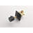 Matte Black Shower Volume Control Specification - 3/4" Cast Metal, Brass. Extra High Flow, Adjustable Handle, Precise Temperature Control, Element