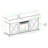 Concordia 60" Media Console with Electric Fireplace-817114704