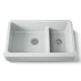 Whitehaven® 36" L x 22" W Double Basin Farmhouse/Apron Kitchen Sink