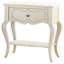 Table de chevet 1 perle avec tablette - mobilier de chambre à coucher Pearl