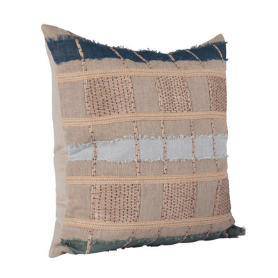 Stratton Linen Square Pillow Cover & Insert