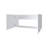 FM FURNITURE Nakya Kitchen Wall Cabinet with 2 Doors, White
