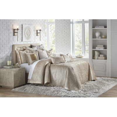 Ensemble de courtepointe en velours Suniga