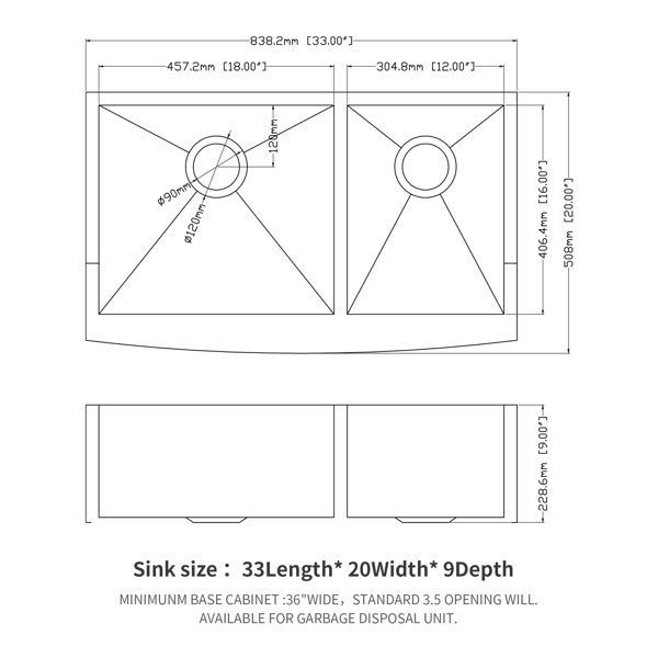 Dimensions du produit