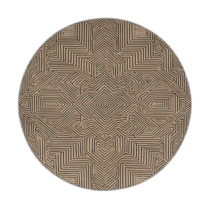 Turkish Gray Indoor and Outdoor Area Rug, Rectangle 8' x 10'